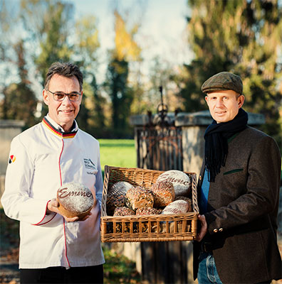 Dr. Ulrich Müller von Blumencron und Norbert Büsch
